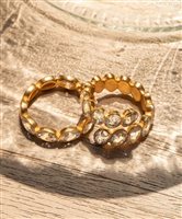 Anello Rue des Mille Donna in Lega metallica Cubic Zirconia AN-039 M4 AU - AN-039 M4 AU
